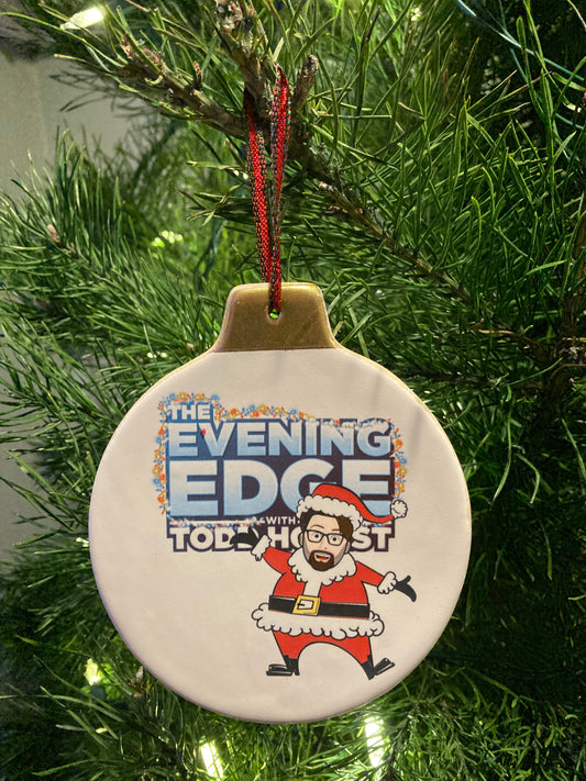 Limited Edition “The Evening Edge With Todd Hollst” Christmas Ornament!