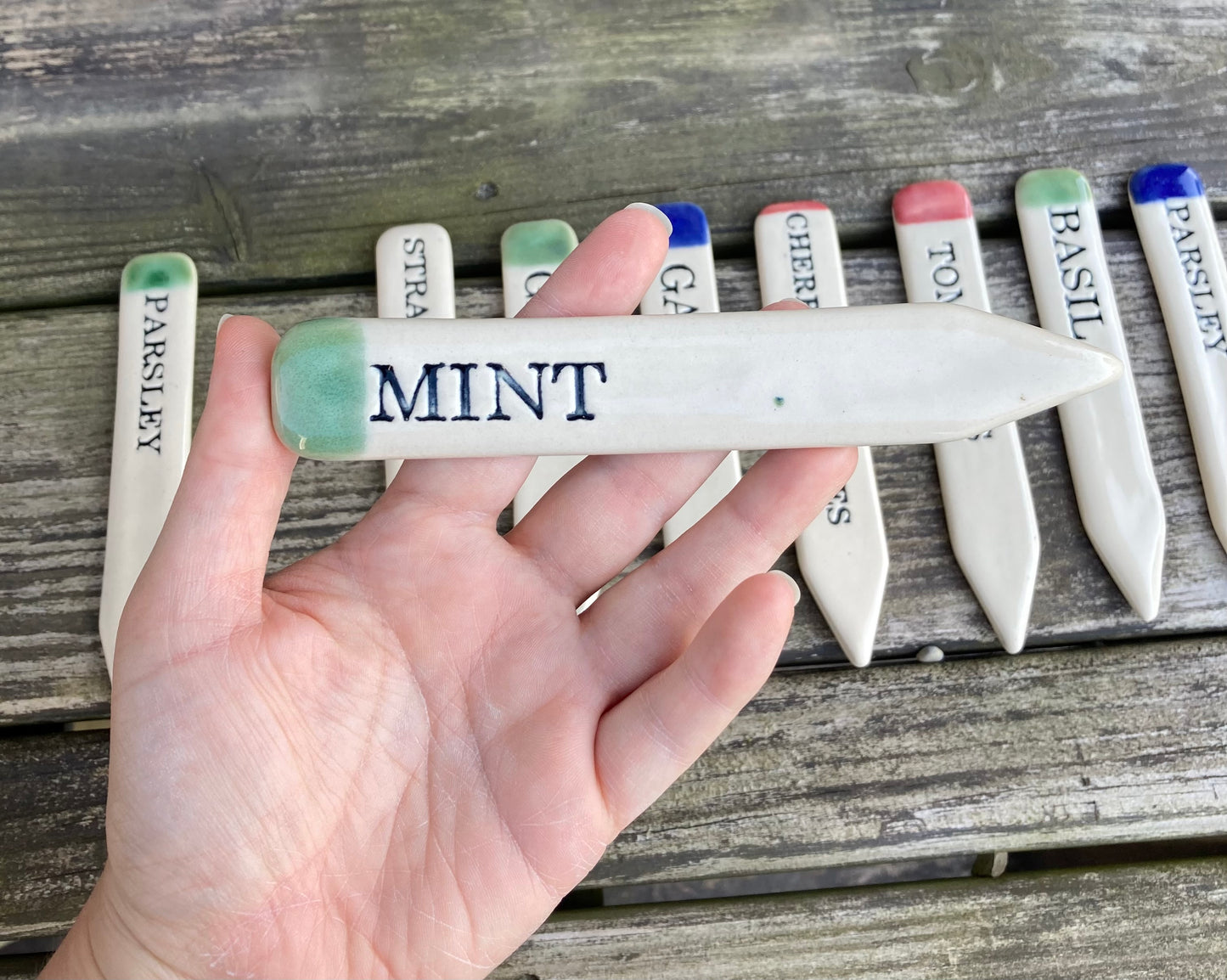 Mint Garden Marker